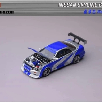 Focal Horizon Nissan Skyline GT-R R34 C-West Customized NFS Livery