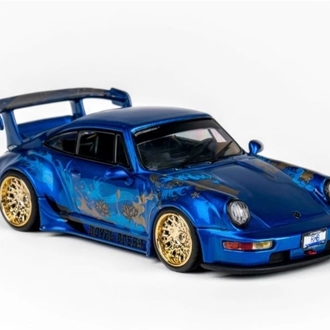 TPC PORSCHE RWB 964 - Arowana Livery - Transparent Blue