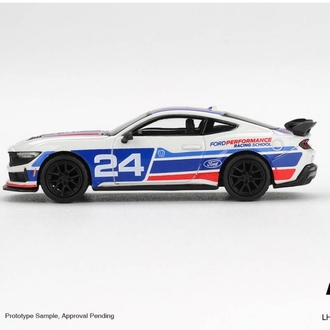 Mini GT Ford Mustang Dark Horse #24 Ford Performance Racing School MGT01172