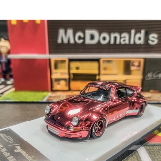 Model Collect Red Porsche Rauh-Welt RWB 930 Alloy Diecast Sport Vehicle Model Car