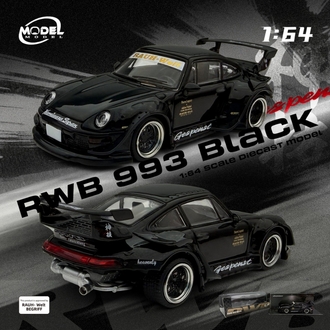 Model Model Porsche RWB 993 Black