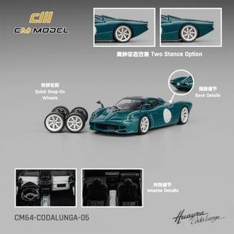 CM Model Pagani Huayra Codalunga Green