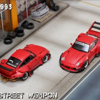 Street Weapon Porsche RWB 993 Naginata Livery
