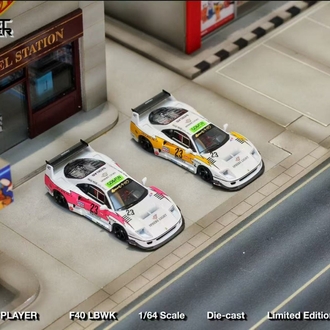 Ghost Player LBWK Ferrari F40 Flash Livery Pink Flash