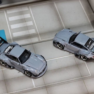 Street Weapon Porsche RWB 993 Cement Grey