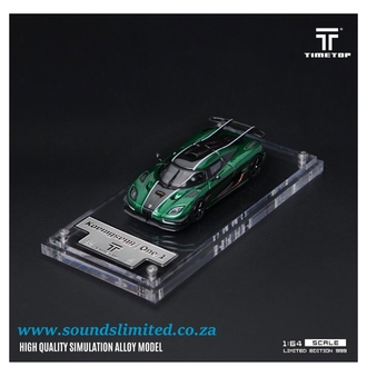 Time Top Koenigsegg One:1 Green Limited Edition TT644813


