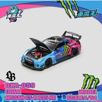Demon King LBWK Nissan GT-R R35 RR Monster Livery