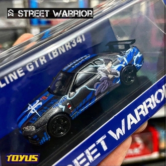 Street Warrior Skyline GTR BNR34 (Pleksi-Kapalı Kutu-Jelatinli)