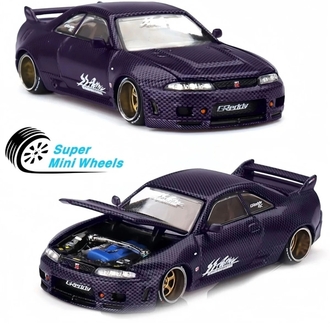 Kaido House 163 GT Nissan Skyline GT-R (R33) Active Carbon R V1
