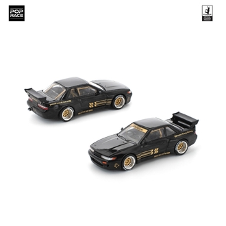 Pop Race 1/64 Pandem S13 Black PR640289