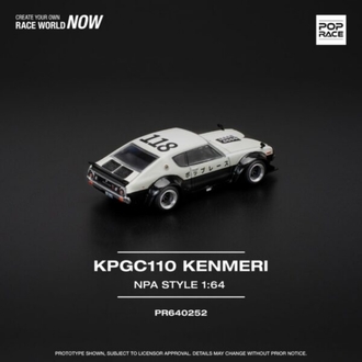 Pop Race 1/64 KPGC110 Kenmeri NPA Style PR640252