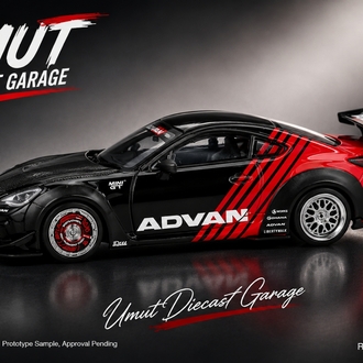 Mini GT Toyota GR86 LB Nation Advan MGT01173