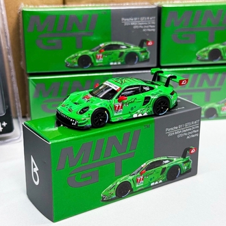 Mini GT 889 Porsche 911 GT3 R #77 MGT00889