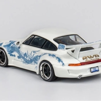TPC PORSCHE 911 RWB 993 Luminous effect Dragon white