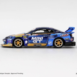 Mini GT 1/64 Nissan LB-Super Silhouette S15 SILVIA Team MINI GT Liberty Walk 2025 Formula Drift