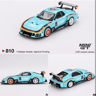 Mini GT 810 Mazda RX-7 LB-Super Silhouette Liberty Walk Europe 2024 Essen Motorshow 2000 Limitli