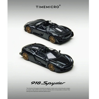 Time Micro Porsche 918 Spyder Black