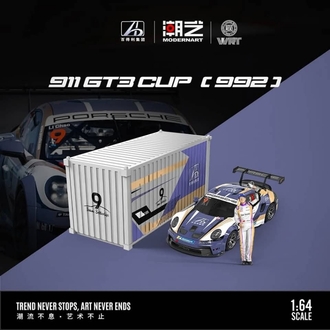 ModernArt Porsche 911 GT3 Cup 9 Baideli Livery Container Set