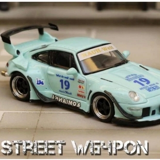 Street Weapon PORSCHE RWB 993 - #19 - Luminous - turquoise -