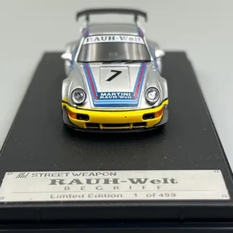 Street Weapon Porsche RWB 964 Wide-Body Modified Silver