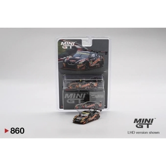 MINI GT No.860 Nissan GT-R NISMO GT3 #10 “PONOS GAINER GT-R” GAINER 2023 SUPER GT SERIES