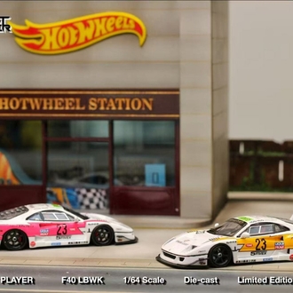 Ghost Player LBWK Ferrari F40 Flash Livery Pink Flash