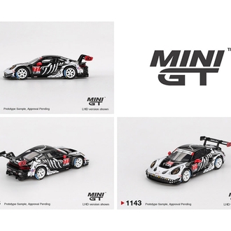 Mini GT 1/64 Porsche 911 GT3 R AO Racing 2025 IMSA Petit Le Mans MGT01143