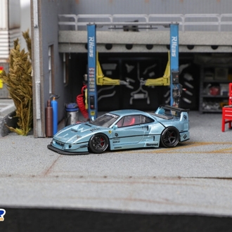 Star Model Ferrari F40 LB-Works Wide-Body Modified Blue