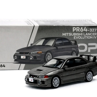 Pop Race Mitsubishi Lancer Evolution IV 1:64 Diecast Model Car – Rally Icon PR64-0327