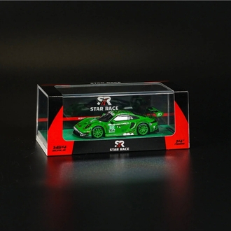 Star Race #80 Porsche 911 GT3 R Tyrannosaurus T-Rex Rexy Green
