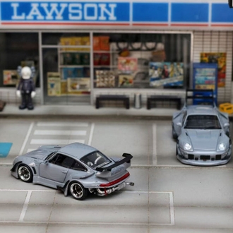 Street Weapon Porsche RWB 993 Cement Grey