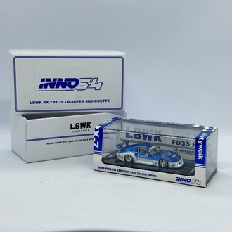 Inno64 Chase Mazda RX7 (FD3S) LB-SUPER SILHOUETTE Hong Kong Toy Car Salon 2024 Special Edition