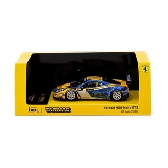 Tarmac Works X iXO Models 1/64 Ferrari 458 Italia GT3 GT Asia 2016 #12 - HOBBY64