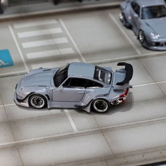 Street Weapon Porsche RWB 993 Cement Grey