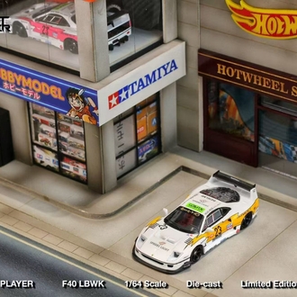 Ghost Player LBWK Ferrari F40 Flash Livery Yellow Flash
