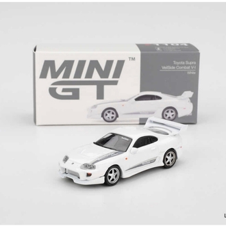 Mini GT 1/64 Toyota Supra VeilSide Combat V-I White MGT01104