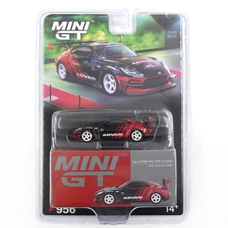 Mini GT 2 li set CHASE Toyota Gr86 Hks Type R Advan #956 Tokyo Auto Salon Zamac