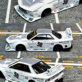 Mini GT LBWK Nissan Skyline GT-R (R32) Kaido Works TAS 2025 MGT01217