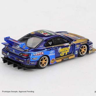 Mini GT 1/64 Nissan LB-Super Silhouette S15 SILVIA Team MINI GT Liberty Walk