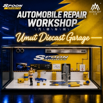 MoreArt 1:64 Spoon auto repair shop