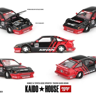 Kaido House Toyota AE86 Sprinter Trueno Kaido ADVAN KHMG214