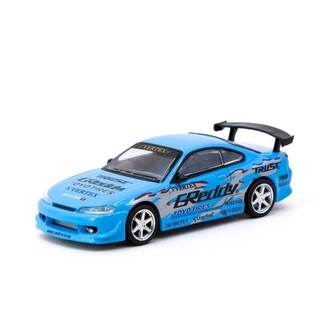Tarmac Works VERTEX Nissan Silvia S15 GReddy - Mijo Special Edition - GLOBAL64