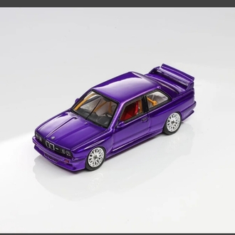 Mortal Model 1:64 BMW E30 M3 GROUP A Metallic Transparent Purple