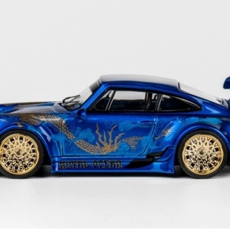 TPC PORSCHE RWB 964 - Arowana Livery - Transparent Blue