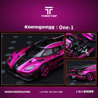 Time Top Koenigsegg One1 - Pearl Rose Red TT644815