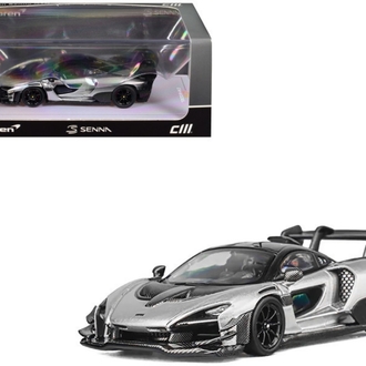 CM Model Mclaren Senna GTR Metallic Grey