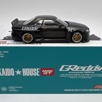 Kaido House Nissan Skyline GT-R (R34) Kaido Works GReddy V2 KHMG222