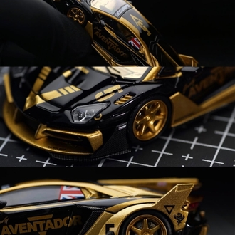 Cool Car Lamborghini GT EVO V5 Black Gold CC643831