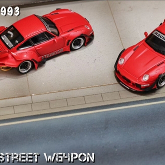 Street Weapon Porsche RWB 993 Naginata Livery