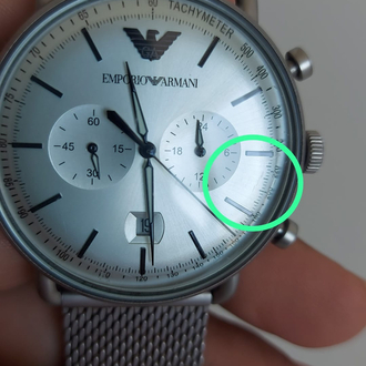 Sıfır Ayarında Orijinal Emporio Armani Ayarlanabilir Kordon Erkek Saat